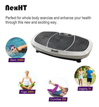 NexHT Fitness Vibration Platform,Whole Full Body Shape Exercise Machine